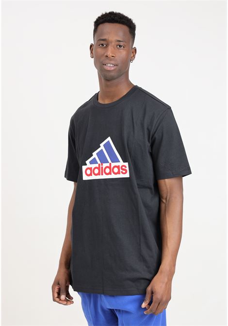 Future icons badge of sport black men's t-shirt ADIDAS PERFORMANCE | IS9596.
